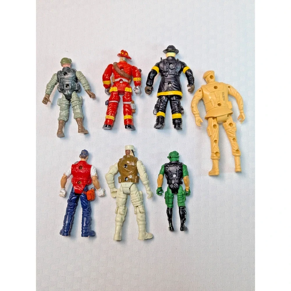 Mixed Lot of 7 CHAP MEI Action Figures